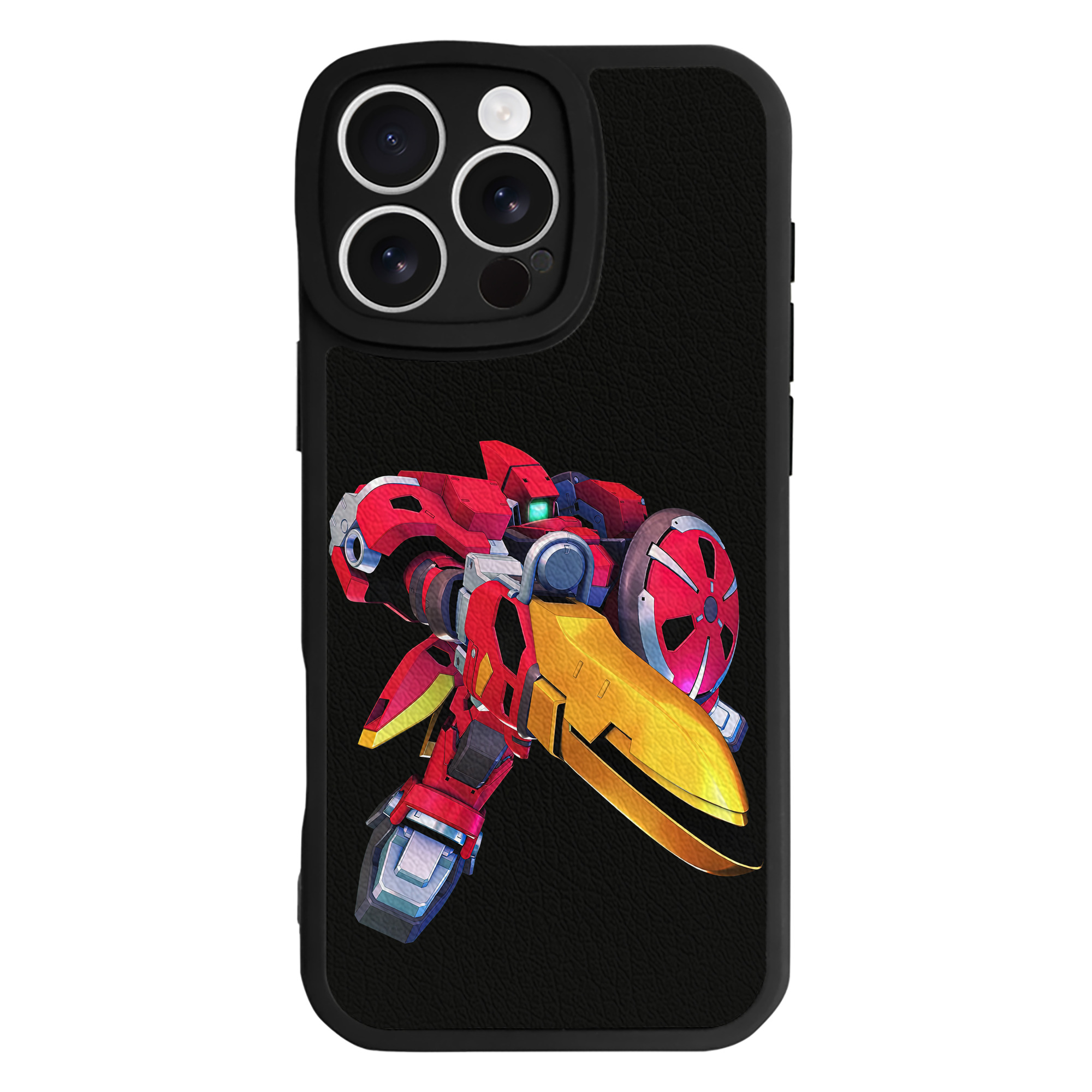 （画像用） 機動戦士ガンダム Mobile Suit Gundam 【iPhone 16シリーズ対応】シリコンスマホケース（レザー調） 材質：シリコン
